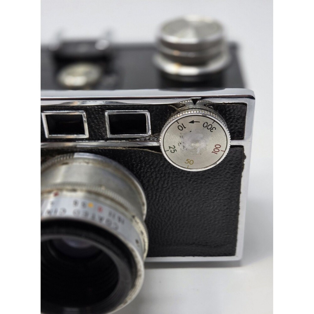 Argus C3 "The Brick" 35mm Rangefinder Camera Coated Cintar Lens Case Manual - Picture 10 of 16